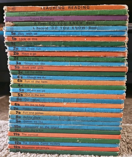 Vintage ladybird key words - key,